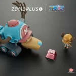 ZOMOPLUS Chopper Keycap displayed with Chopper figure, highlighting vibrant colors and premium anime-inspired craftsmanship.