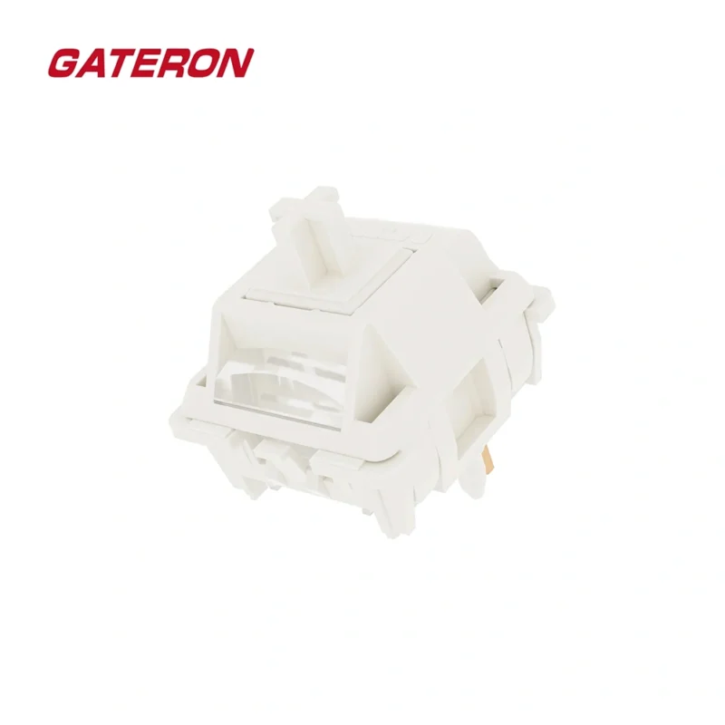 Gateron Smoothie Linear Switch adds smoothness and a deep sound profile.