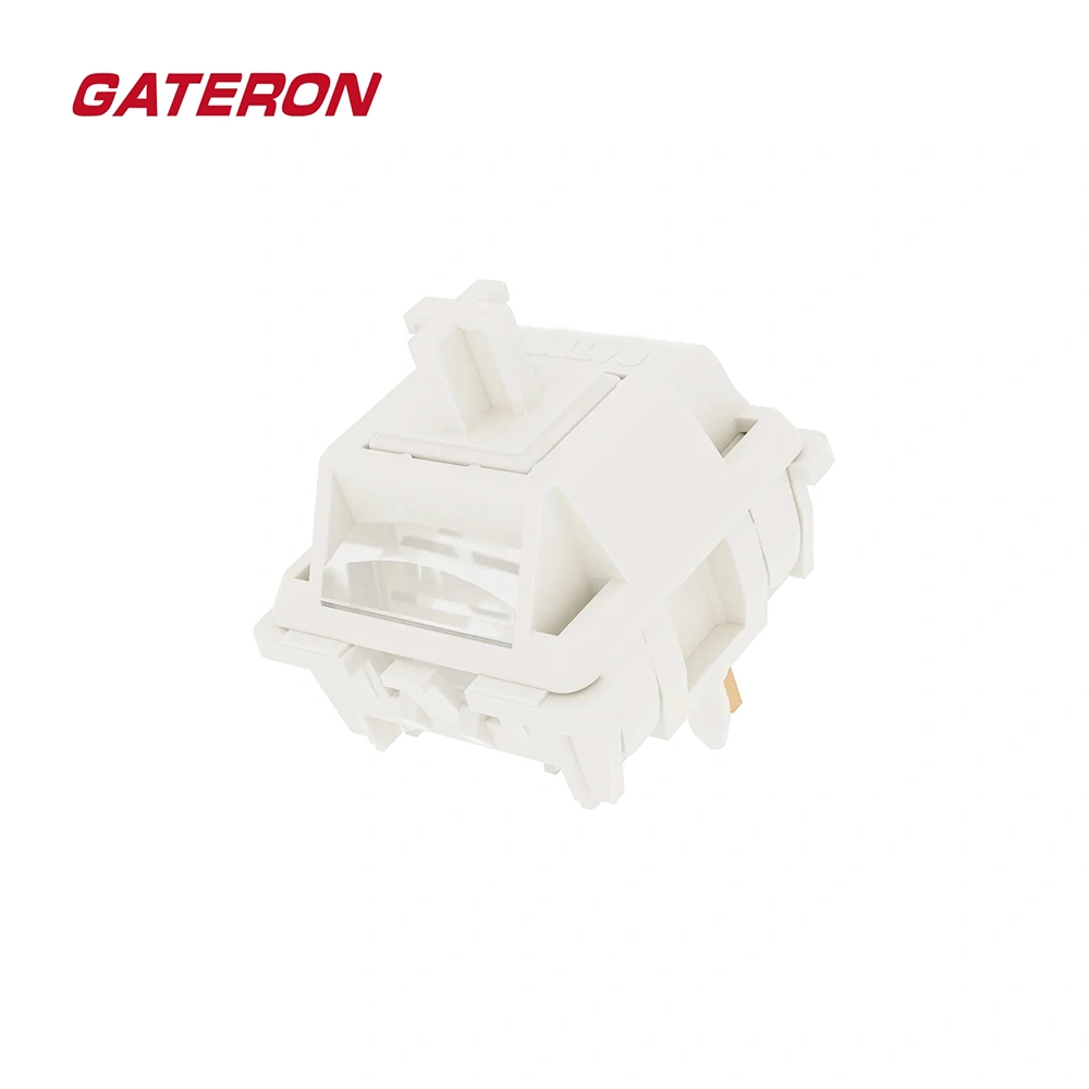Gateron Smoothie Linear Switch adds smoothness and a deep sound profile.