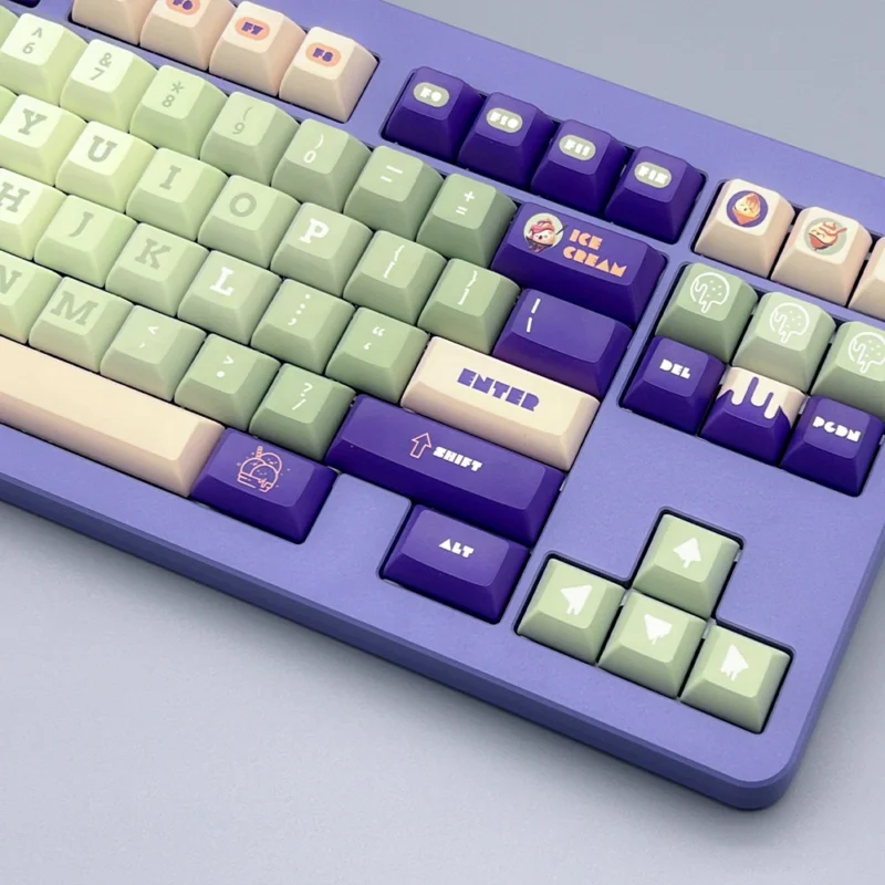 Rocket Hammer Ice Cream KCA keycap set, part of the keycap collection.