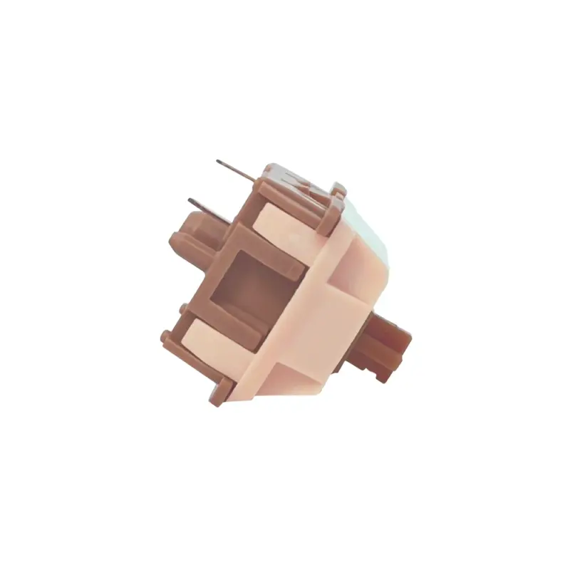 Light spring switch with 35g initial force for fatigue-free use.
