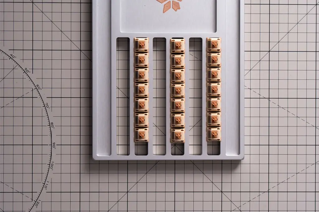 Y3 stem enhances smoothness and reduces friction for fluid keystrokes.