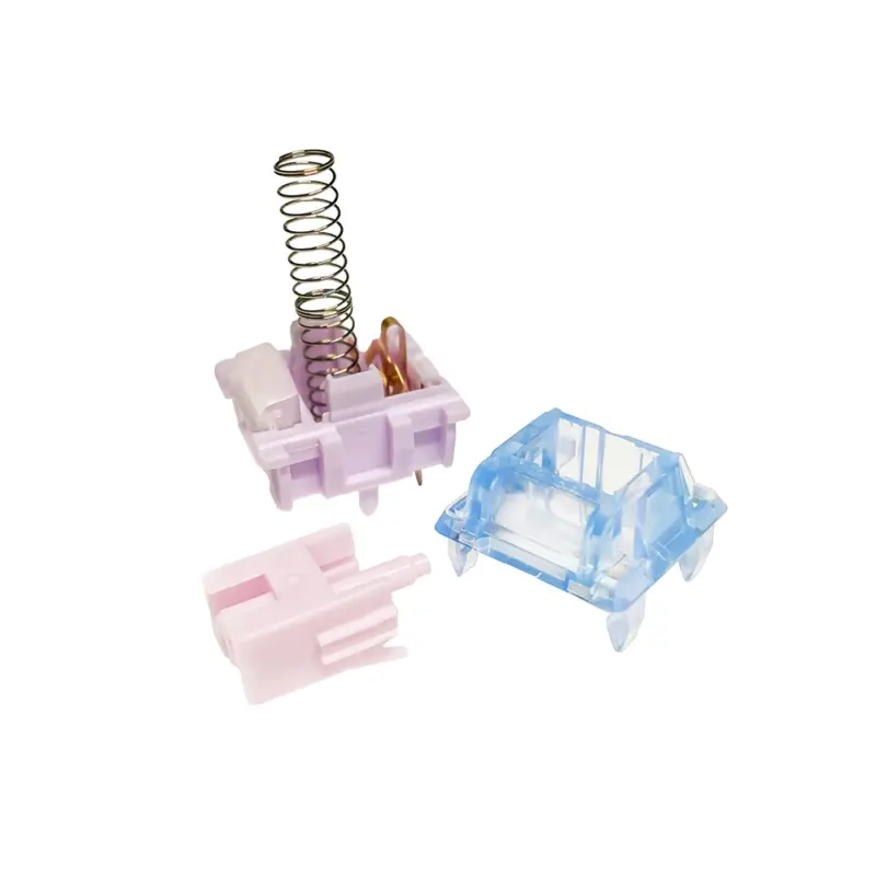 Jerrzi x Rise Dream switches with 22mm double-stage spring for snappy return.