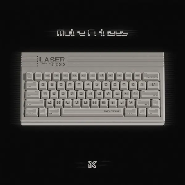 sinokey moire pattern white retro keycap set, cherry profile, durable PBT material